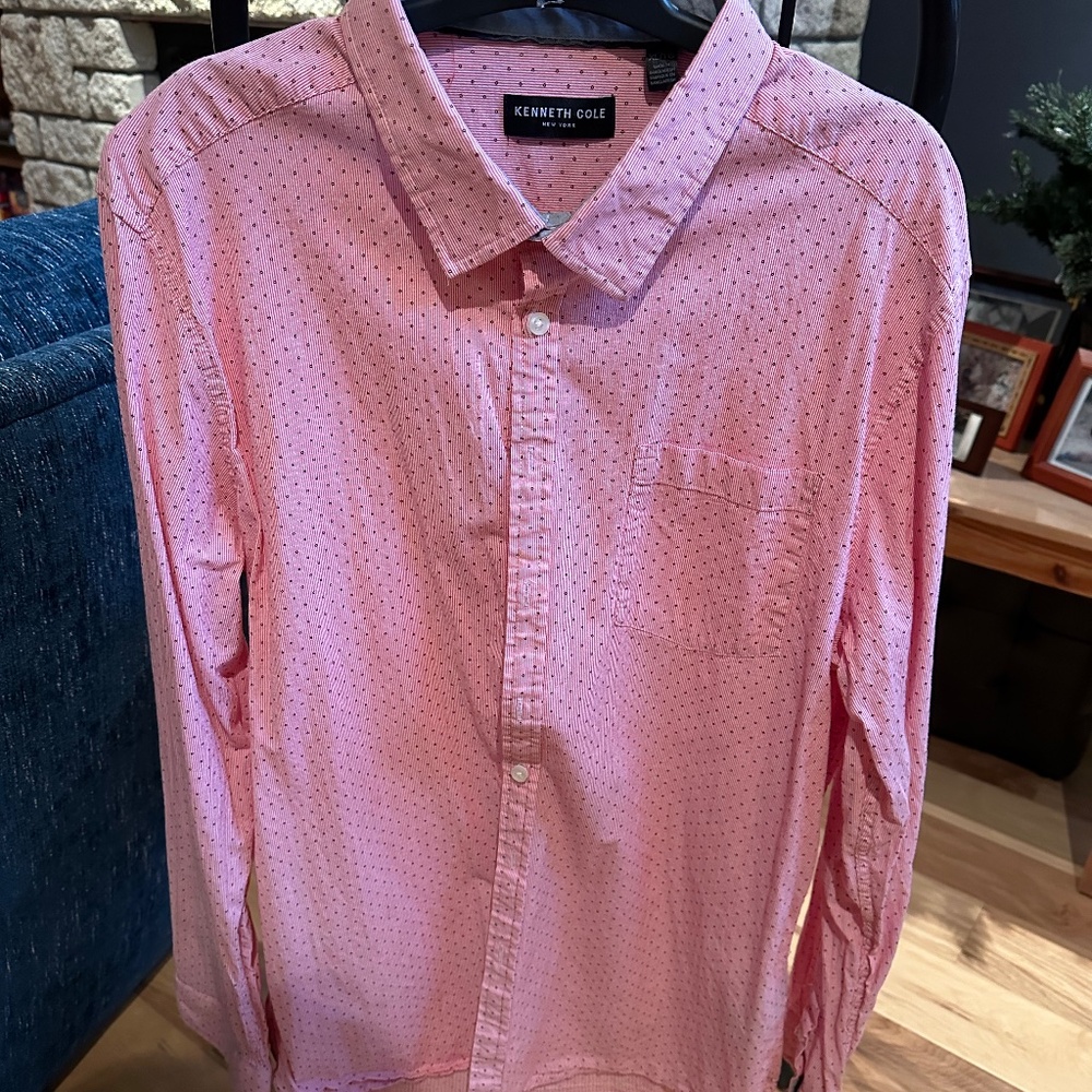 Kenneth Cole New York Dress Shirt XL